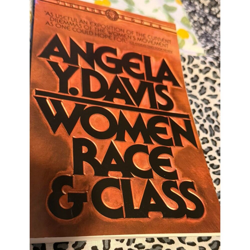 #233 - Women, Race, and Class Paperback Book by Angela Davis